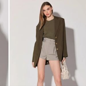 Walter Baker Jagger Oversized Green Blazer L